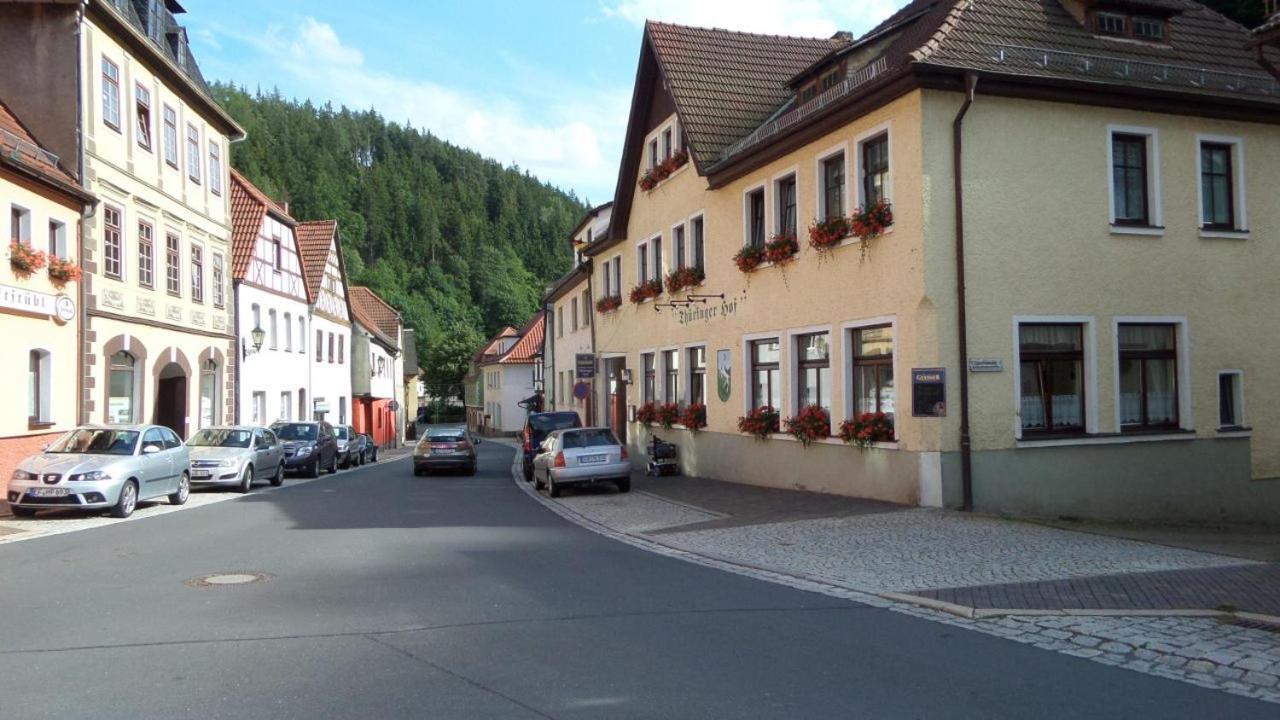 Pension Thuringer Hof Ziegenruck Bagian luar foto